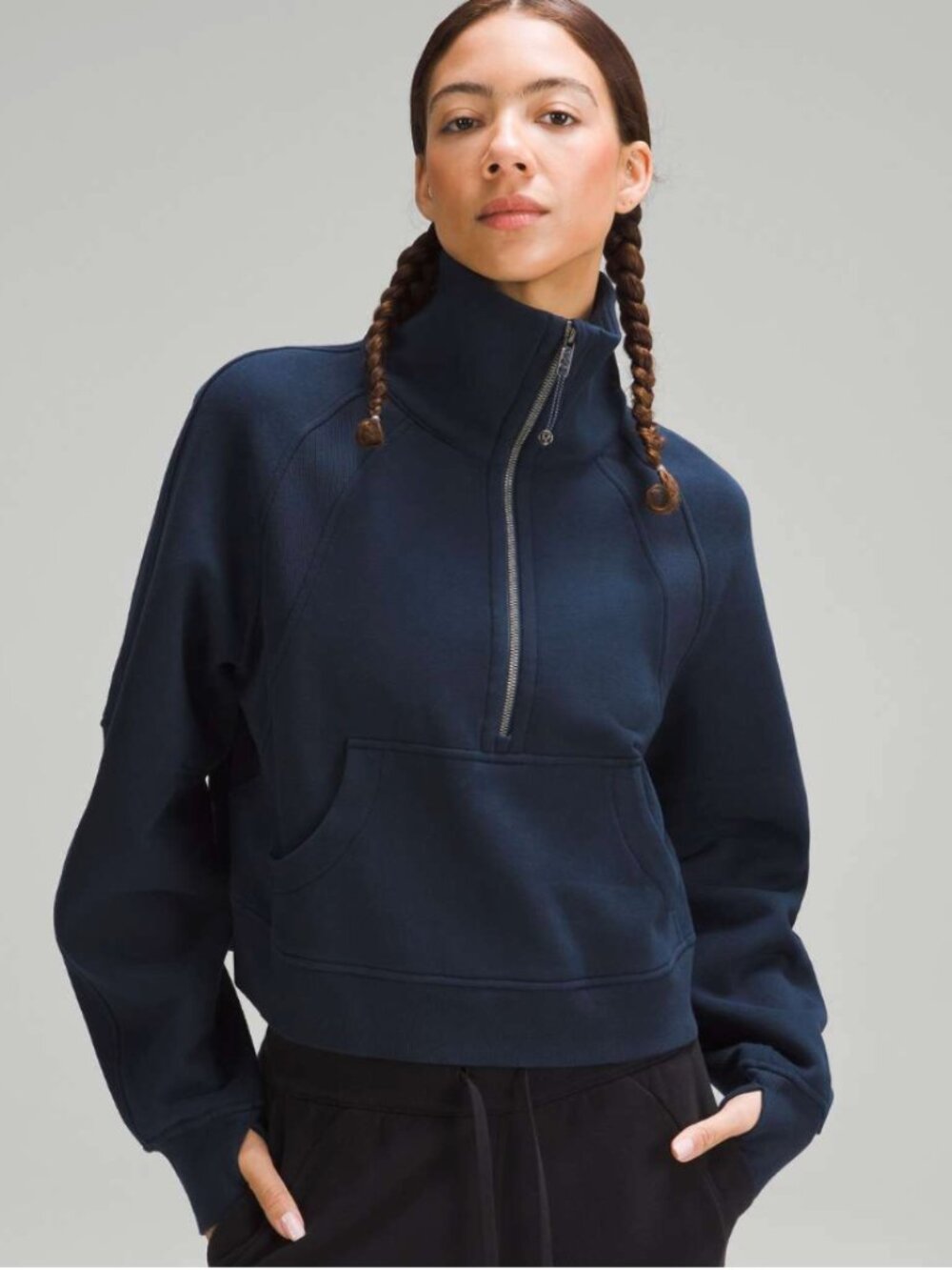 Lululemon- Scuba Oversized Funnel-Neck Half Zip- sz.4